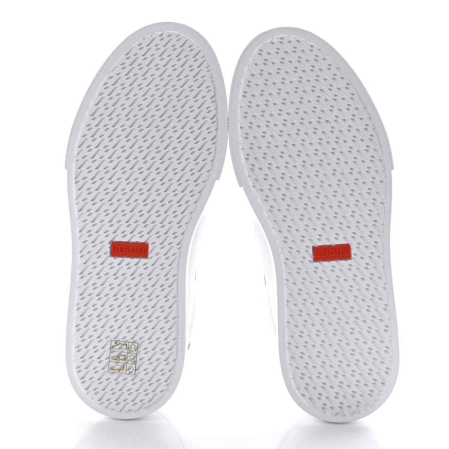 Hermes Calfskin Day Sneakers 37.5 White 6 of 8