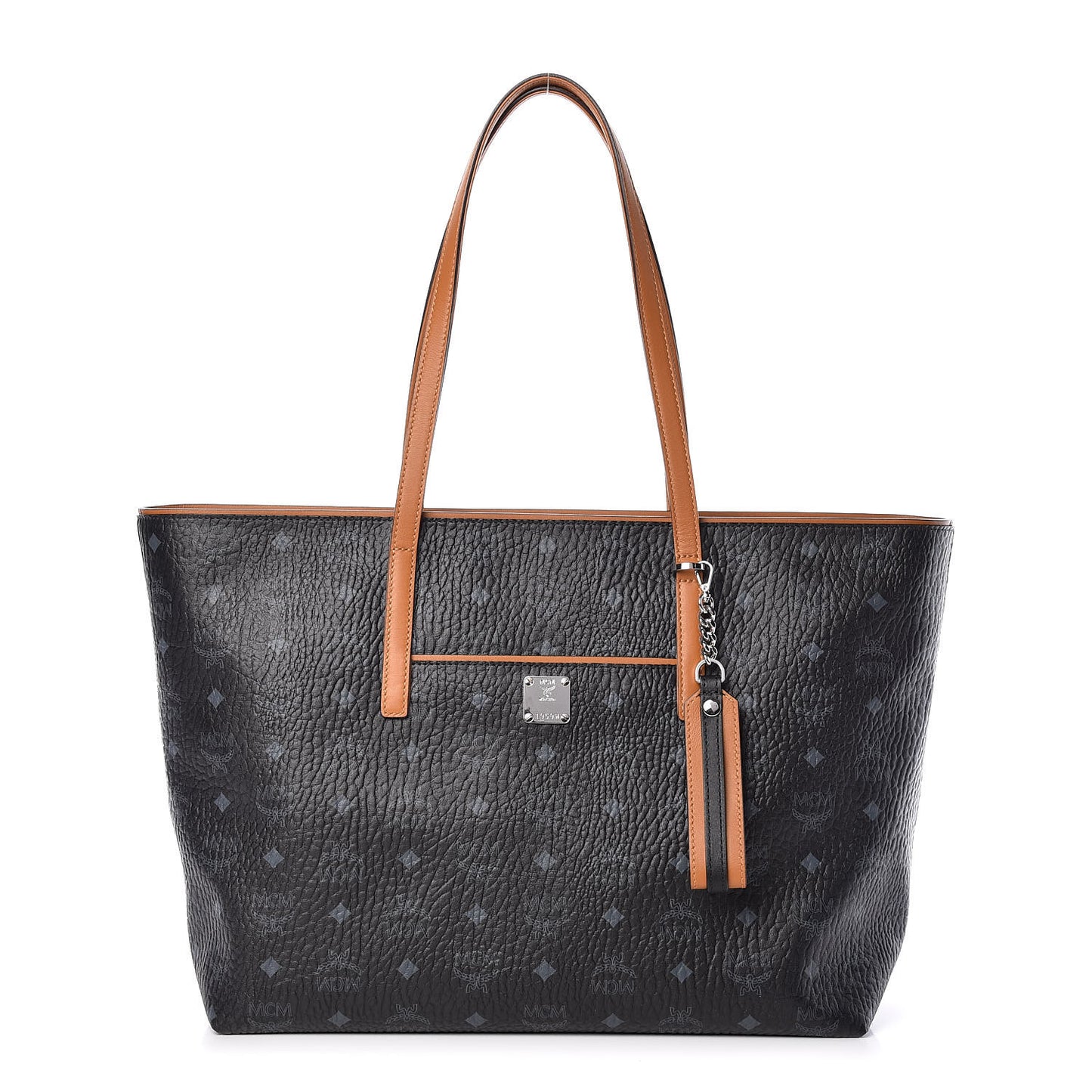 Visetos Medium Anya Shopper Tote Black