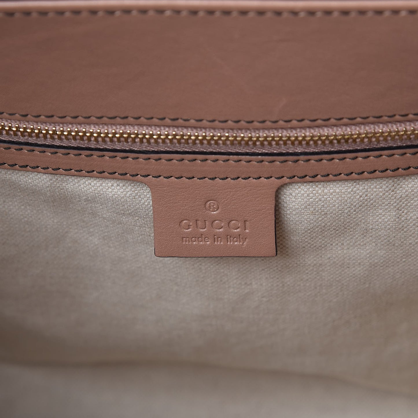 Guccissima Large Emily Chain Shoulder Bag Camelia
