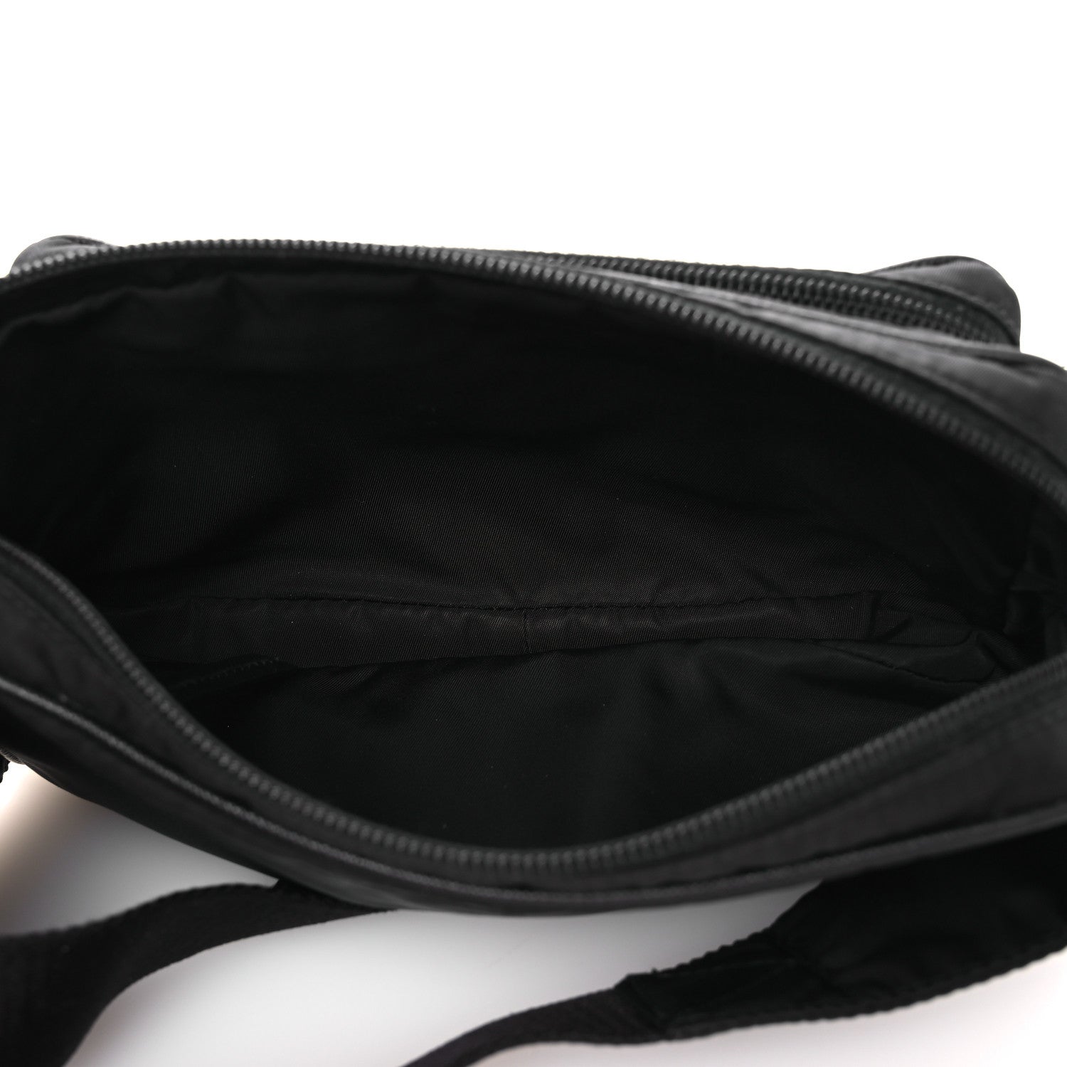 Prada Re-Nylon Saffiano Belt Bag Black Black 5 of 13