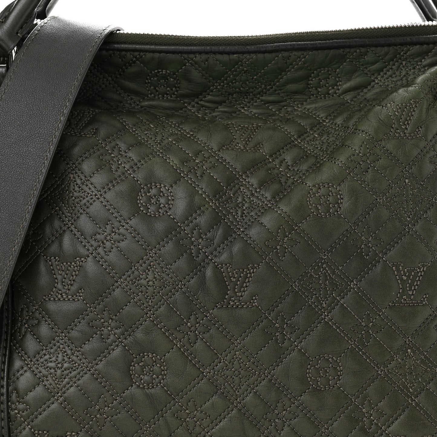 Monogram Lambskin Antheia Ixia PM Vert Bronze