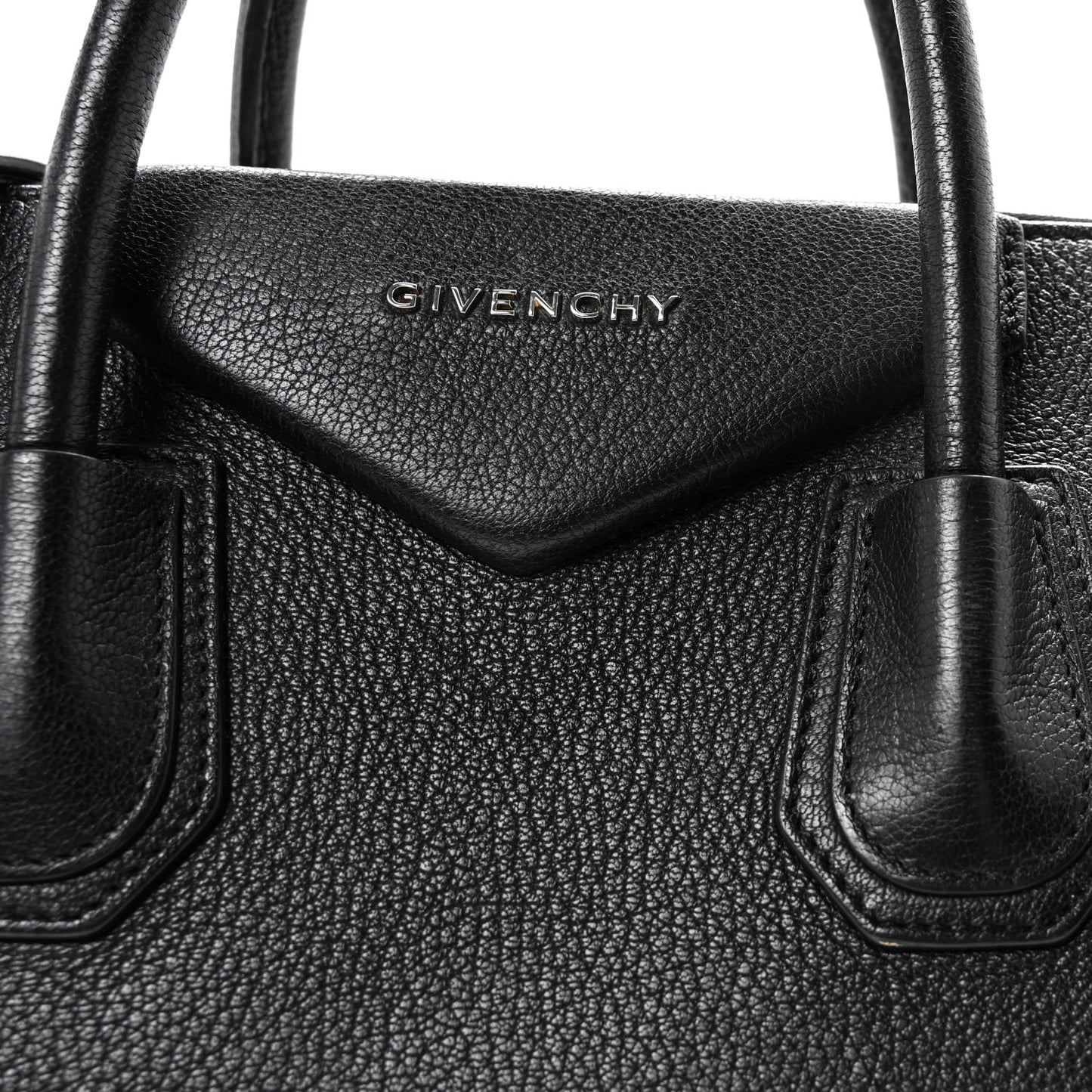 Sugar Goatskin Medium Antigona Black