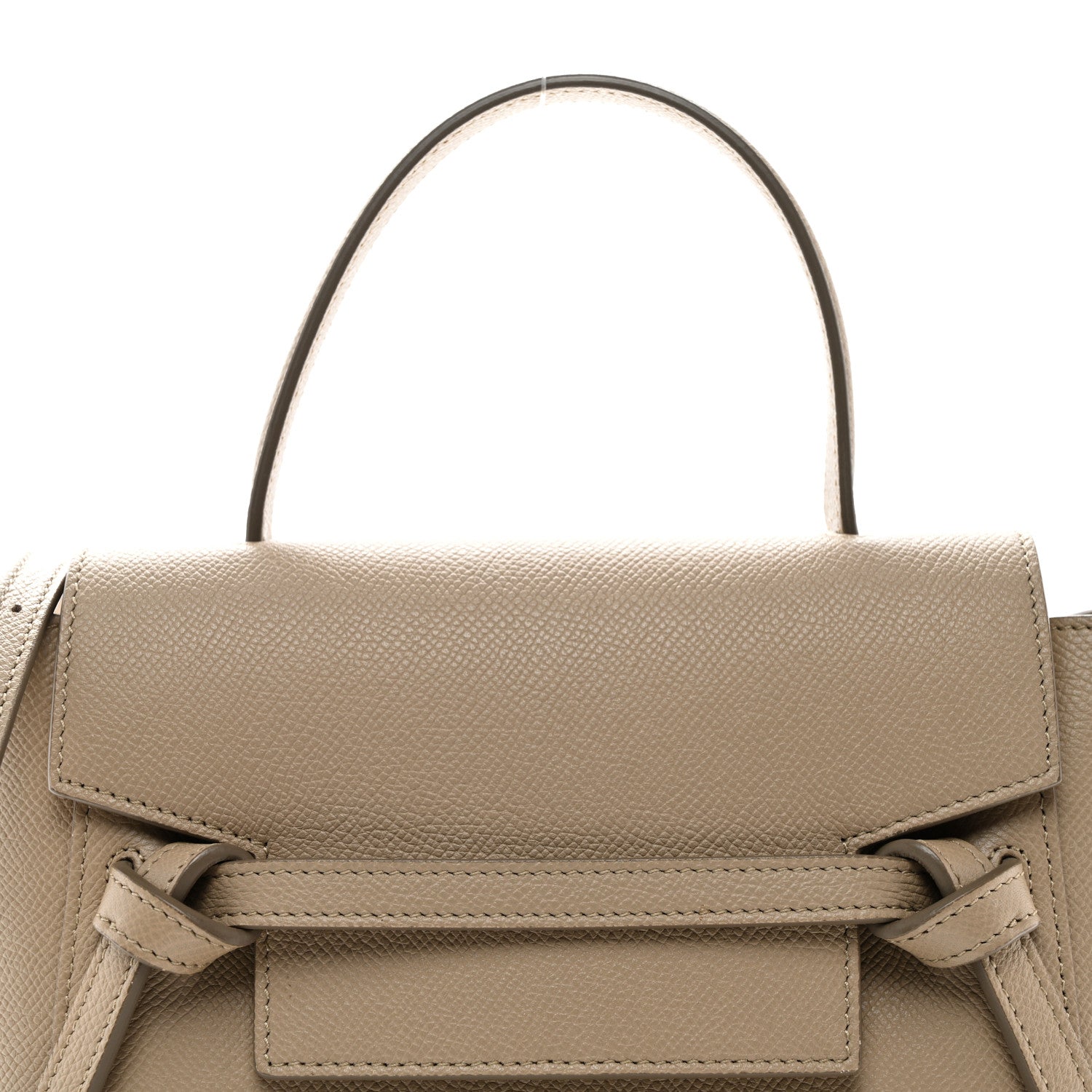 Celine Grained Calfskin Nano Belt Bag Light Taupe 8 of 10