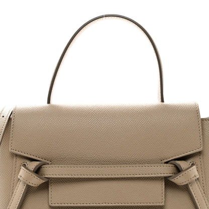 Celine Grained Calfskin Nano Belt Bag Light Taupe 8 of 10