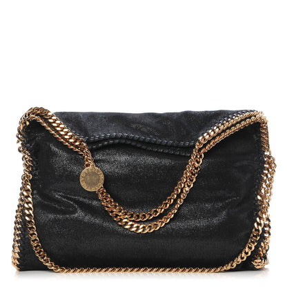 Stella McCartney Shaggy Deer Falabella Fold Over Tote Black 1 of 8