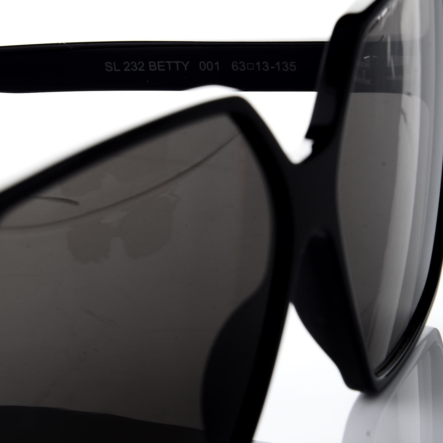 Saint Laurent Betty SL232 Sunglasses Black 5 of 8