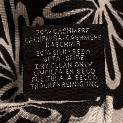 Hermes Cashmere Silk The Three Graces Shawl 140 Naturel Brun 3 of 6