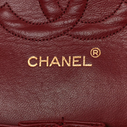 Chanel Lambskin Quilted Medium Double Flap Black 6 of 11