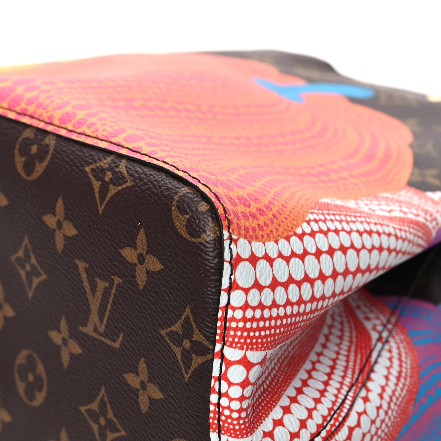 Louis Vuitton LV X YK Monogram Kusama Pumpkin Neonoe MM 1239045