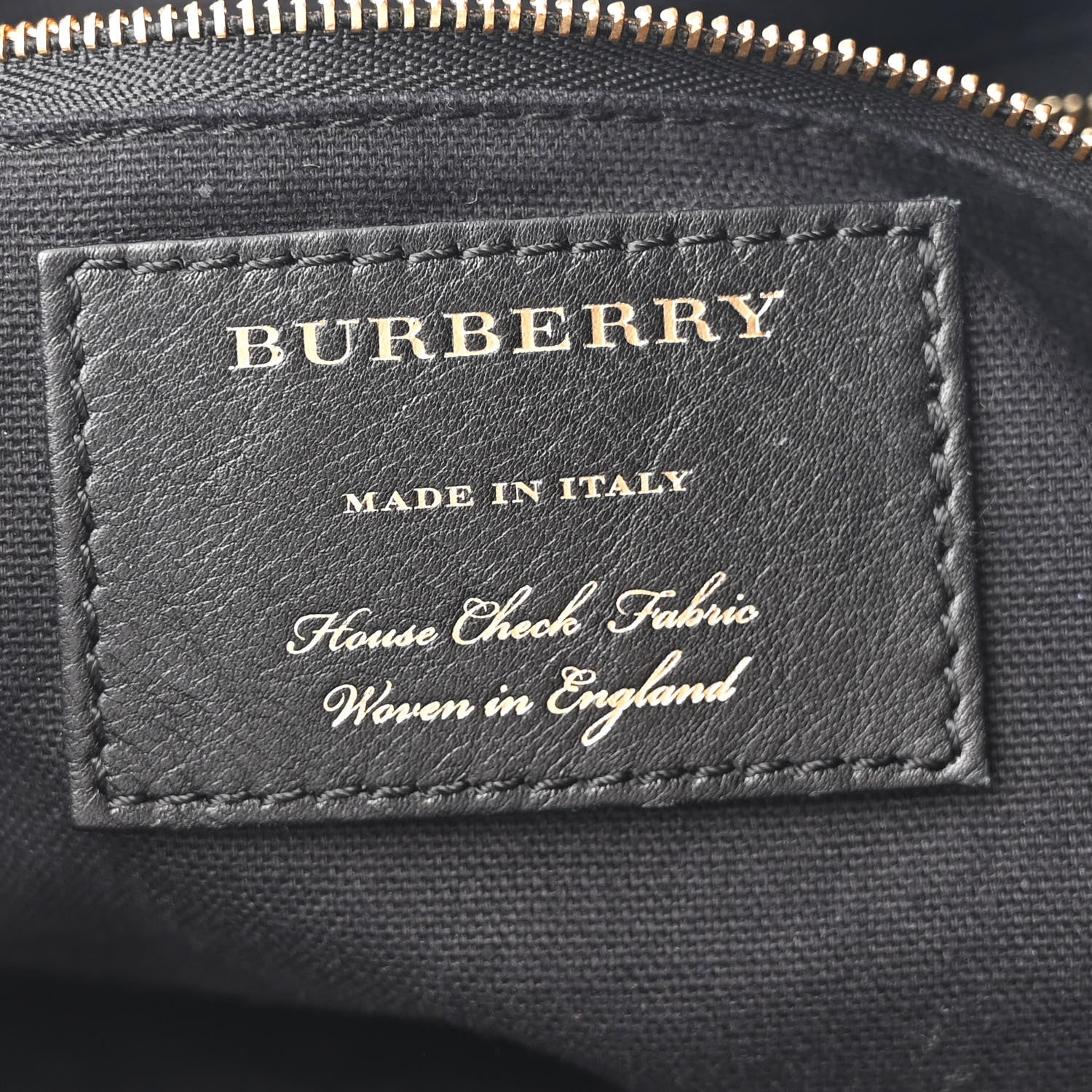 Burberry Grainy Calfskin House Check Small Canterbury Tote Burgundy 6 of 11