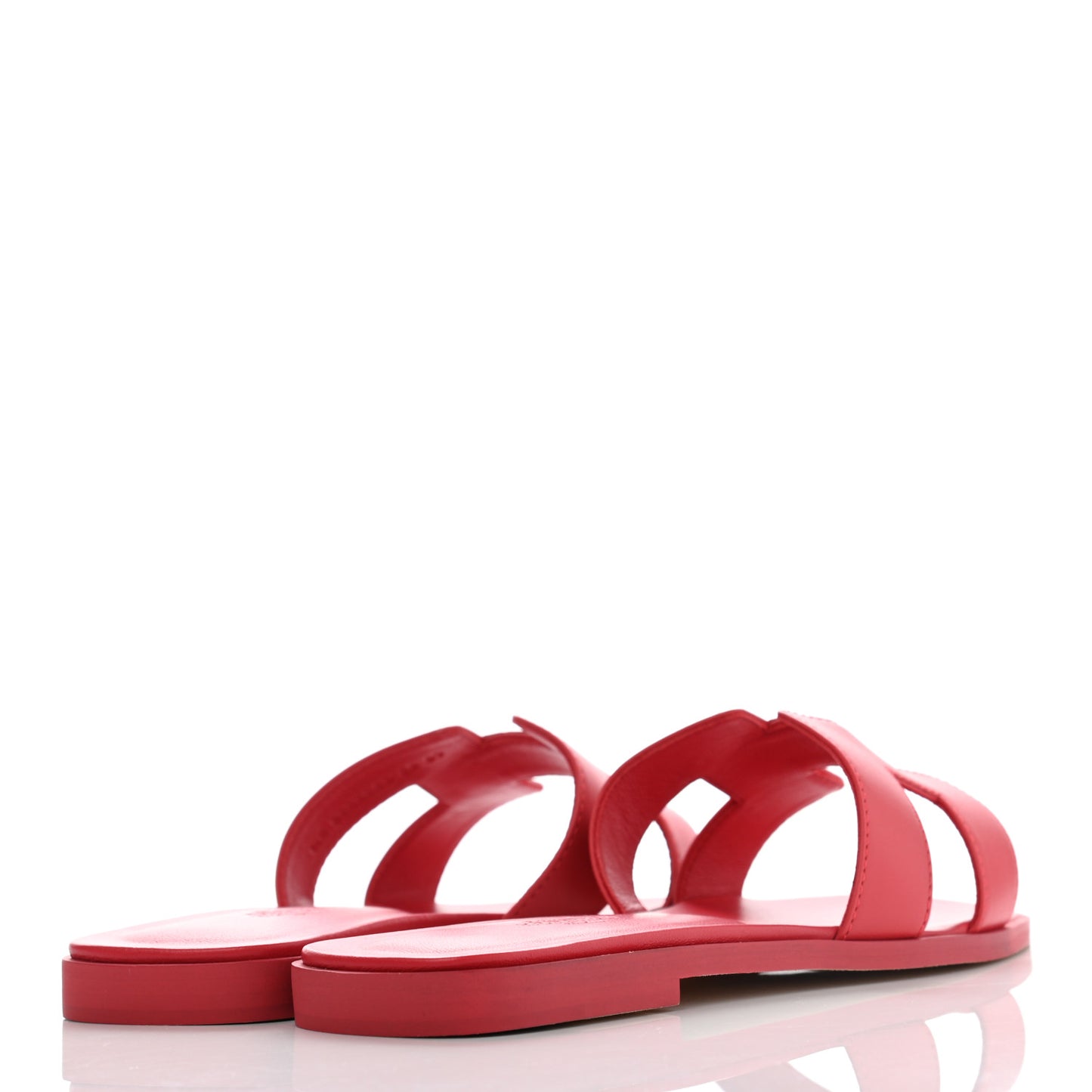 Calfskin Oran Sandals 37 Rouge Bali