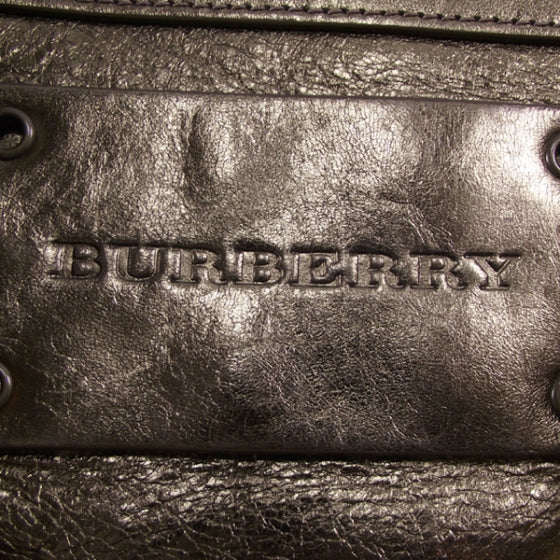 Burberry Leather Flat Portrait Tote Gold 11 of 11