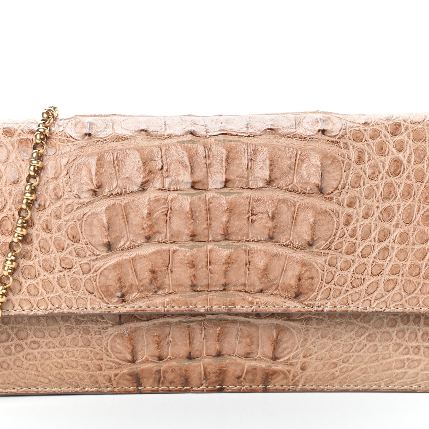 Alligator Chain Clutch Naturel