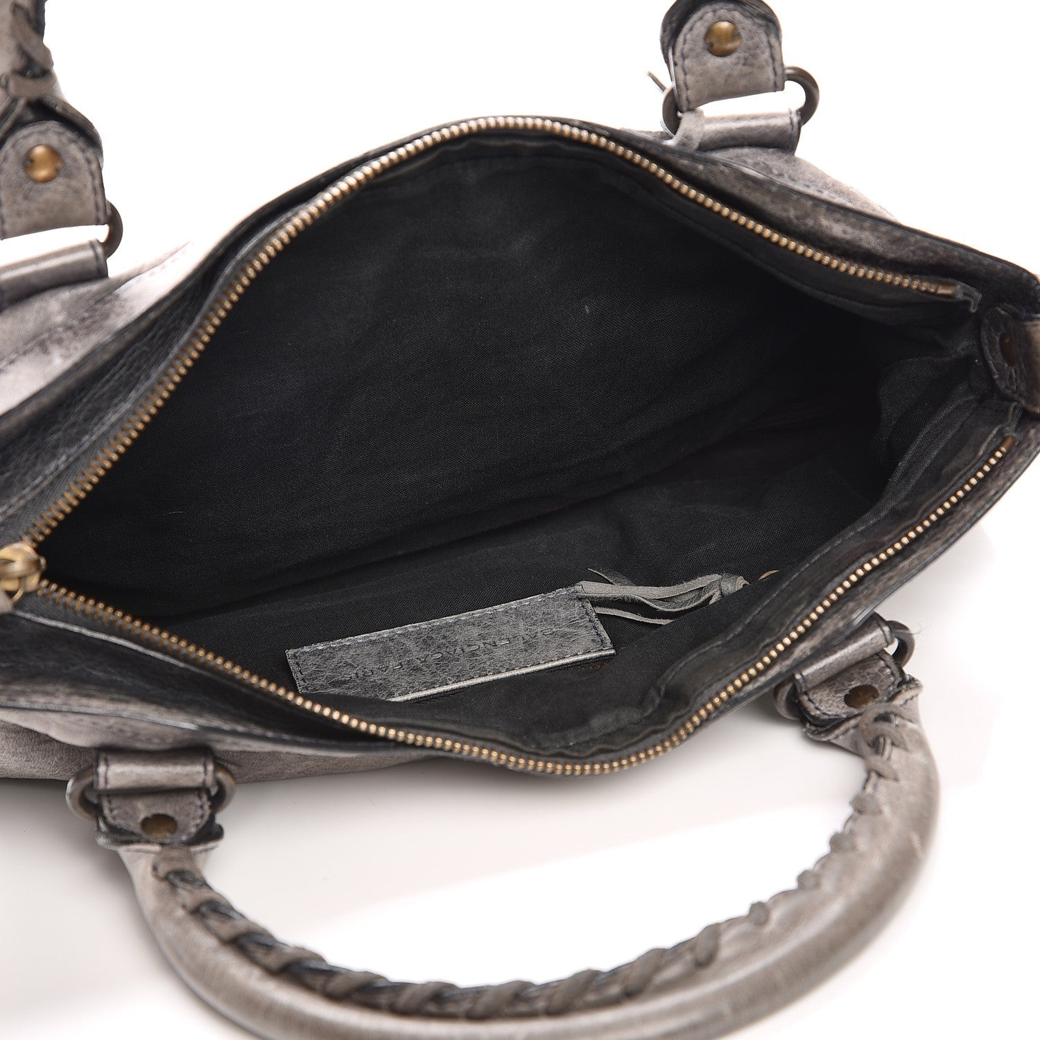 Balenciaga Agneau Rubber Covered Classic Hardware First Anthracite 5 of 14