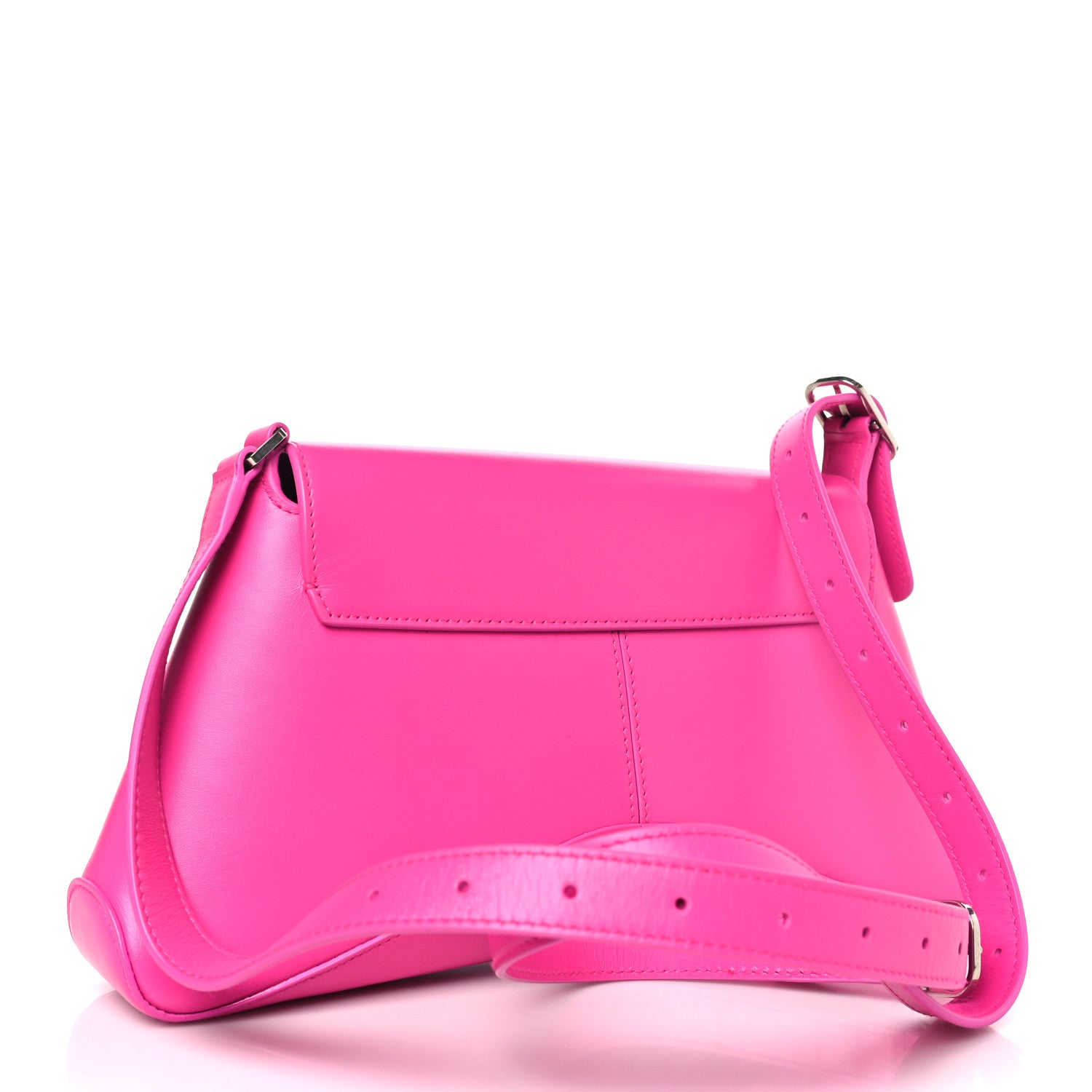 Balenciaga Box Calfskin Medium XX Flap Bag Lipstick Pink 3 of 9
