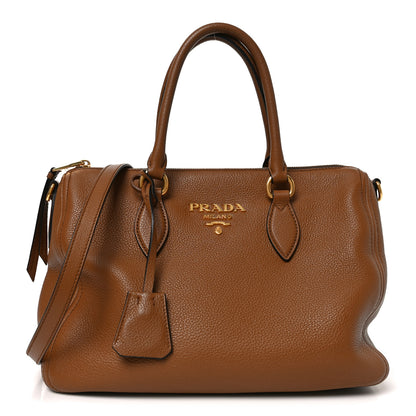 Prada Vitello Phenix Bauletto Cannella 1 of 9