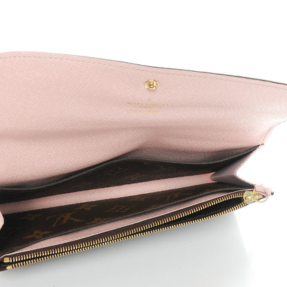 Louis Vuitton Monogram Emilie Wallet Rose Ballerine 5 of 8