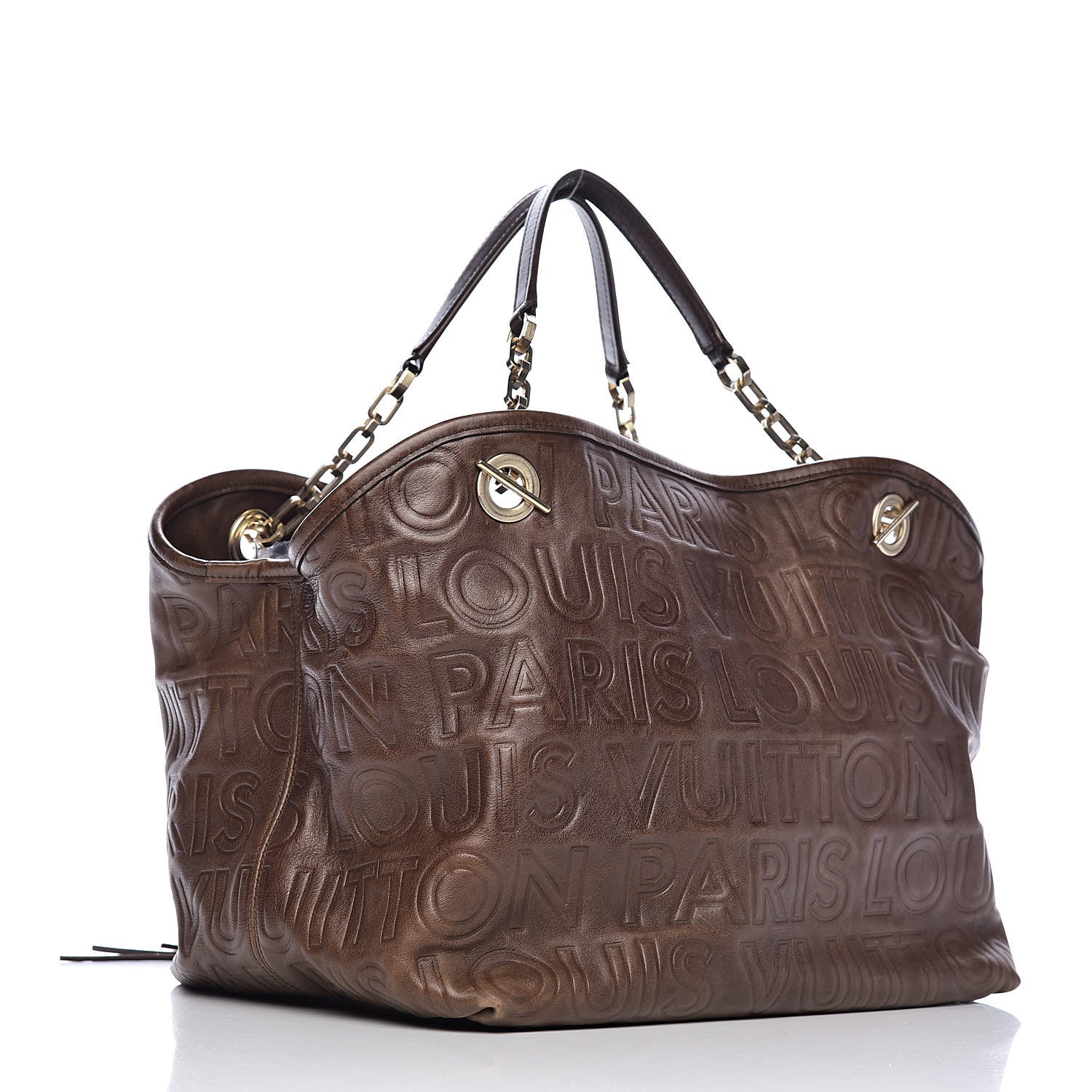 Louis Vuitton Monogram Paris Souple Wish Chocolate 3 of 11