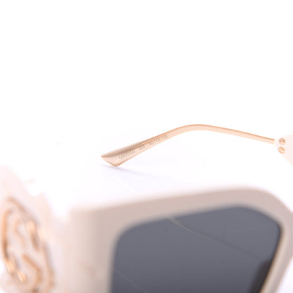 Gucci Acetate Square Frame Wing Sunglasses GG0535S Ivory 5 of 7