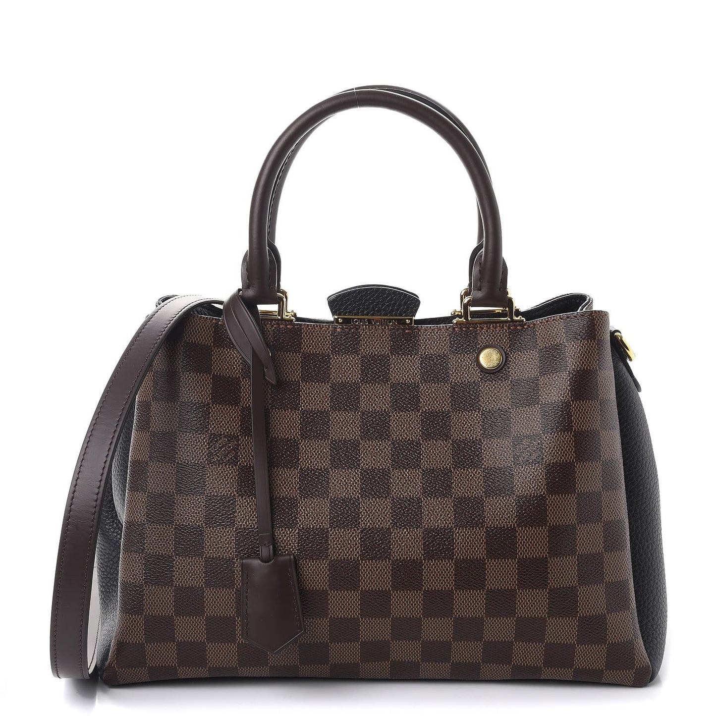 Damier Ebene Cuir Taurillon Brittany Black