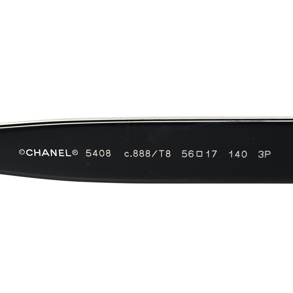 Acetate Square Sunglasses 5408 Black