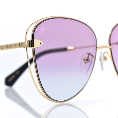 Louis Vuitton A Nous Deux Sunglasses Z1306E Purple Blue 9 of 10