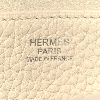 Hermes Taurillon Clemence Halzan 31 GM Nata 9 of 23