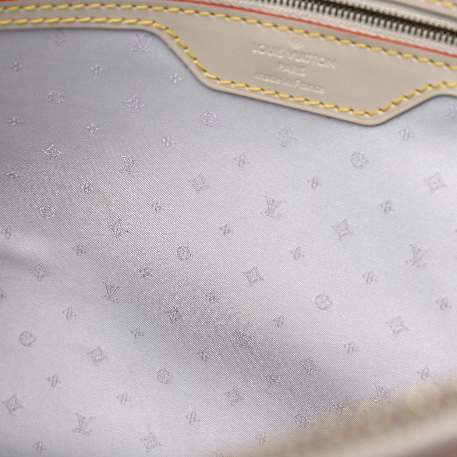 Louis Vuitton Suhali Lockit MM White 8 of 25