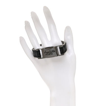 Louis Vuitton Monogram LV Fast Clip Eclipse Bracelet 19 2 of 5