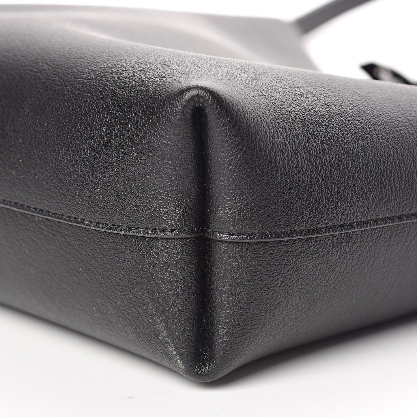 Calfskin Toy Shopping Tote Black