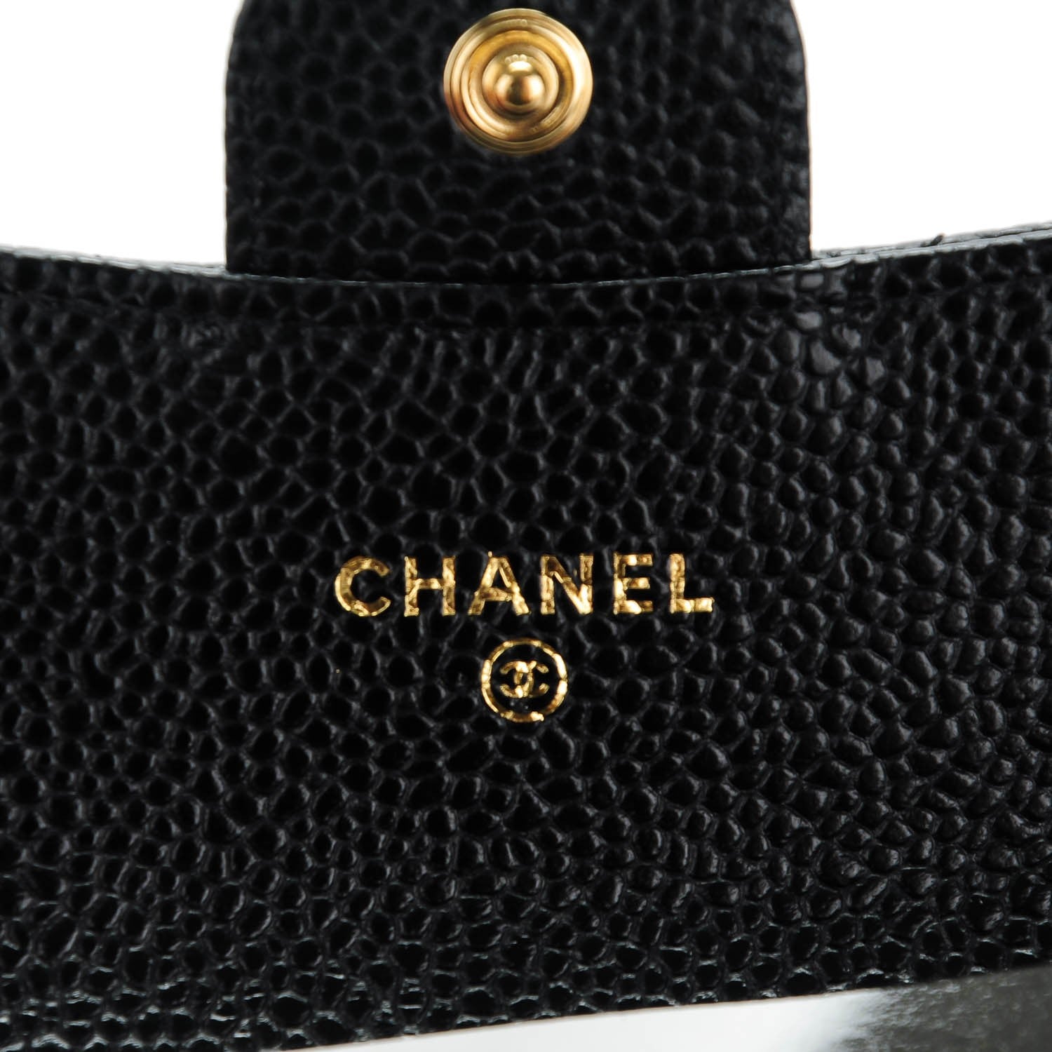 Chanel Caviar Quilted Flap Card Holder Black 5 of 8