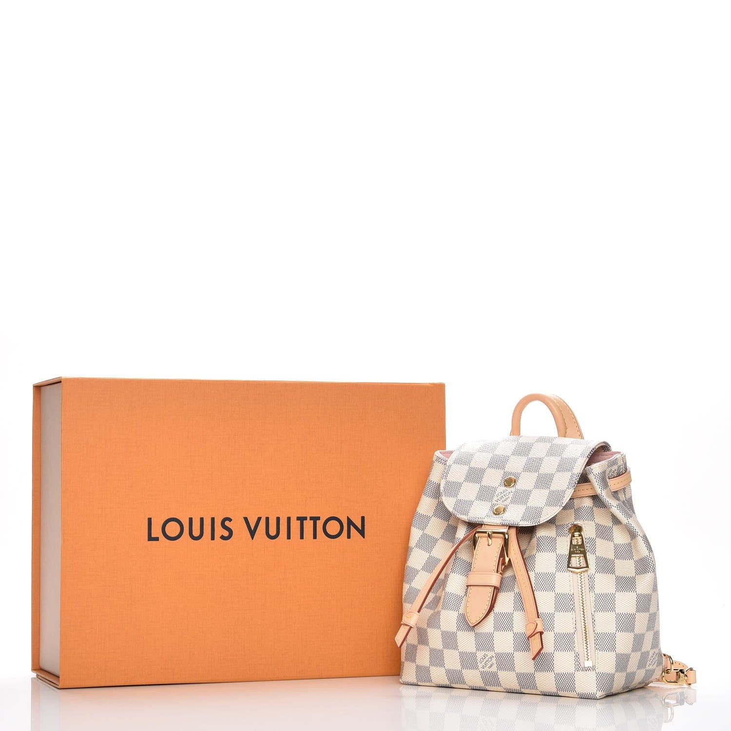 Louis Vuitton Damier Azur Sperone BB Backpack 8 of 8