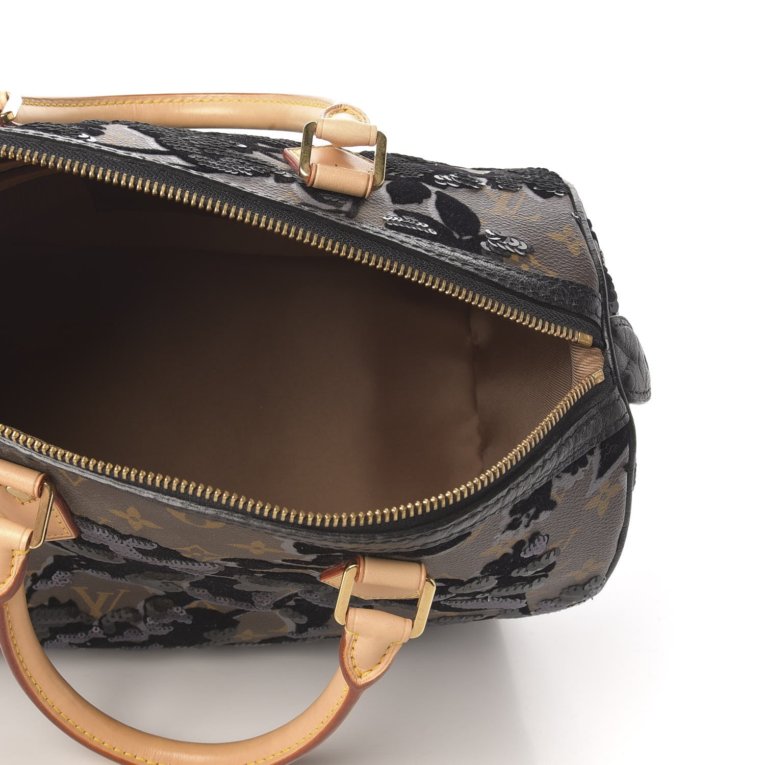 Louis Vuitton Monogram Fleur De Jais Sequins Speedy 30 6 of 8