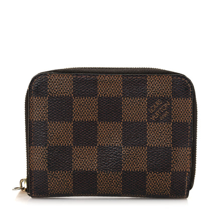 Louis Vuitton Damier Ebene Zippy Coin Purse 1 of 7
