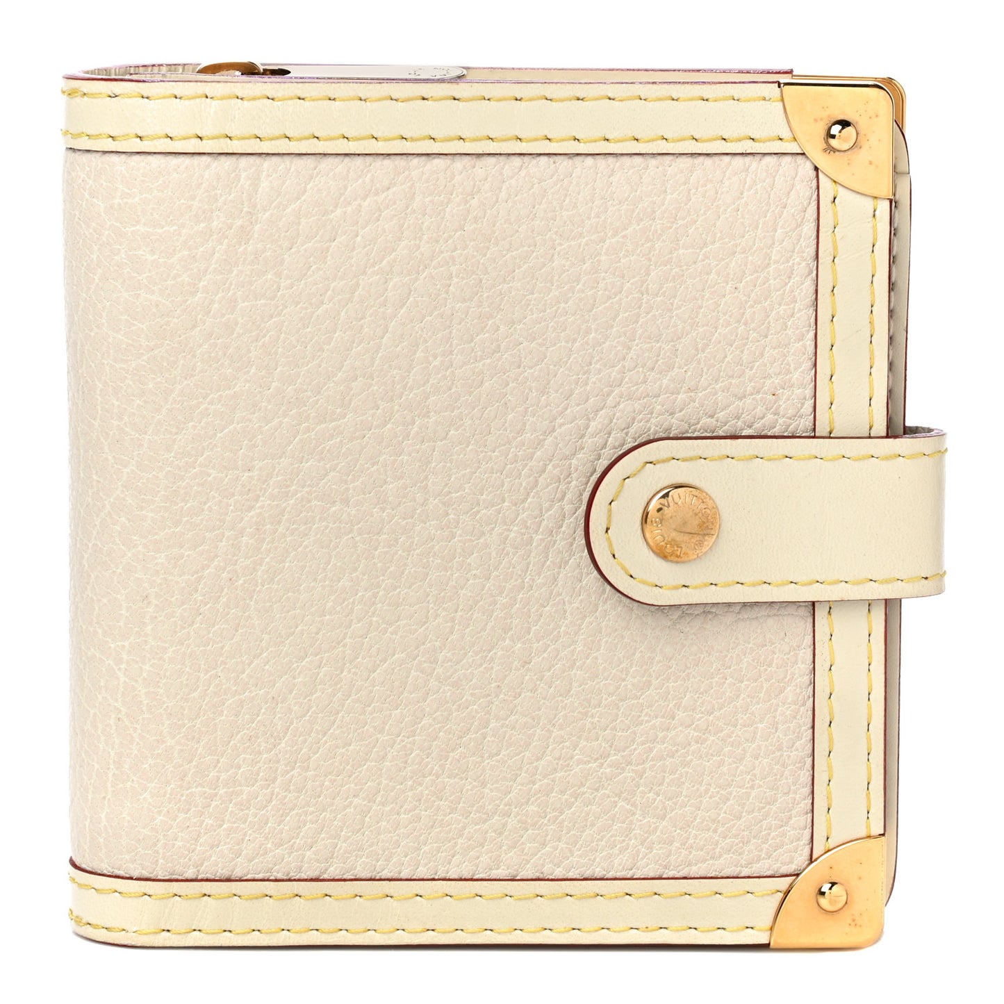 Suhali Compact Zipped Wallet White