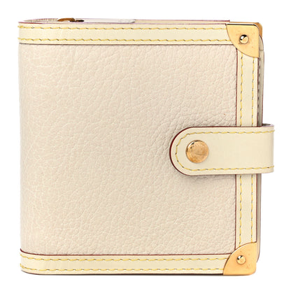 Louis Vuitton Suhali Compact Zipped Wallet White 1 of 16