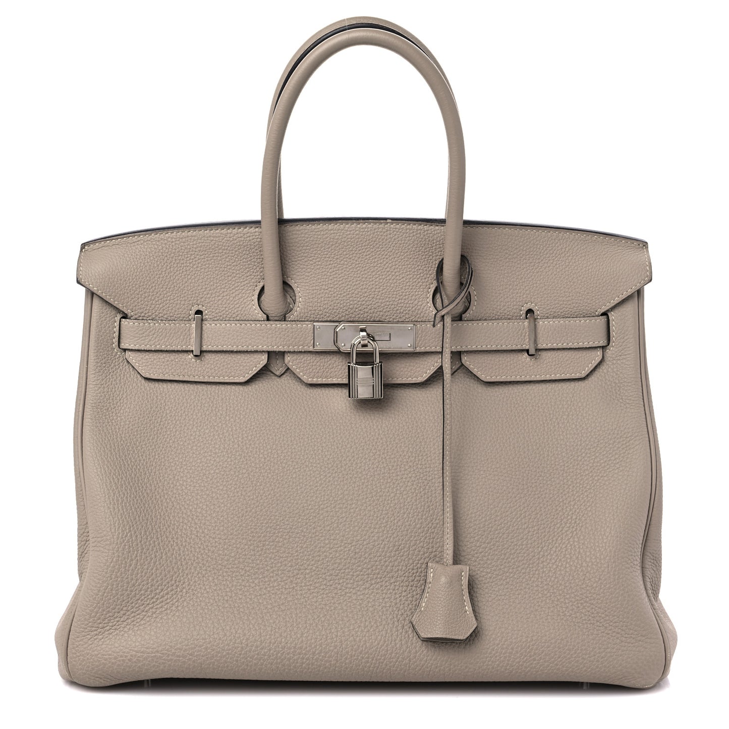 Togo Birkin 35 Gris Tourterelle
