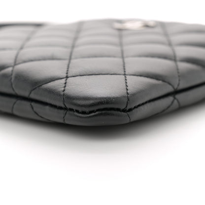Chanel Lambskin Quilted Crossbody Bag Black 10 of 10