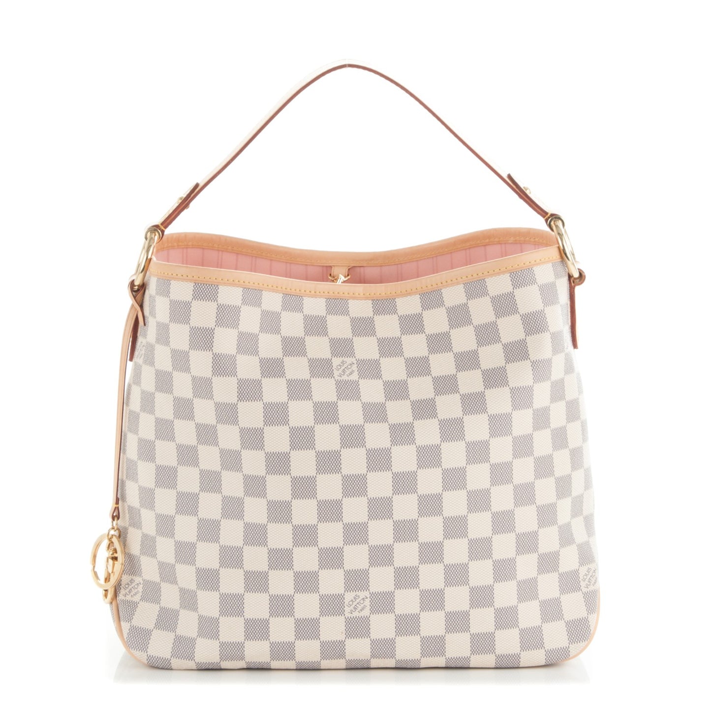 Damier Azur Delightful MM Rose Ballerine