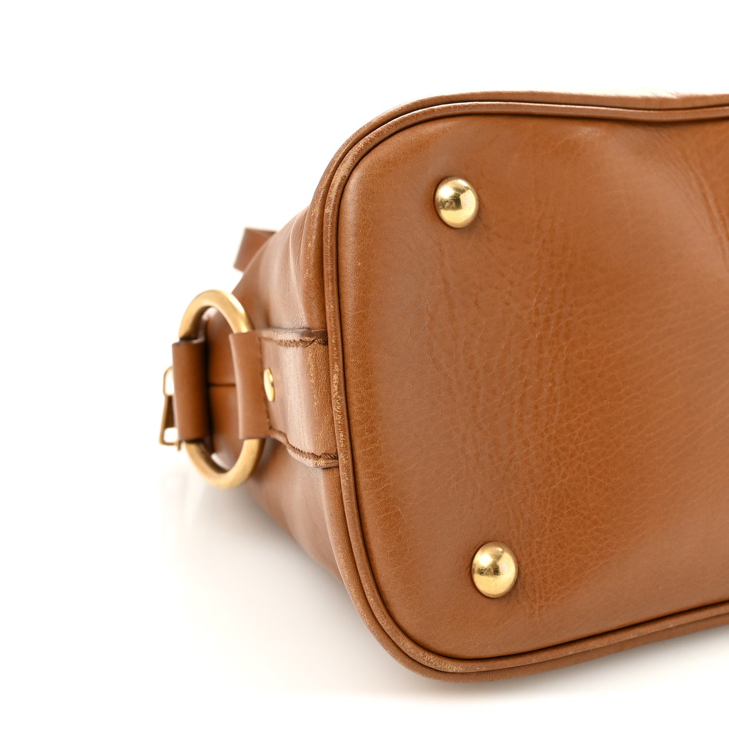Calfskin Oversized Muse Brown