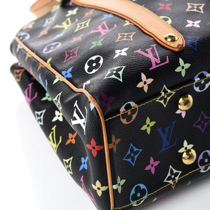 Louis Vuitton Monogram Multicolor Aurelia MM Black 14 of 17