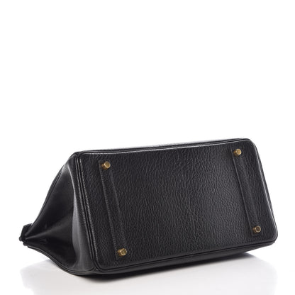 Hermes Chevre de Coromandel Birkin 35 Black 5 of 35