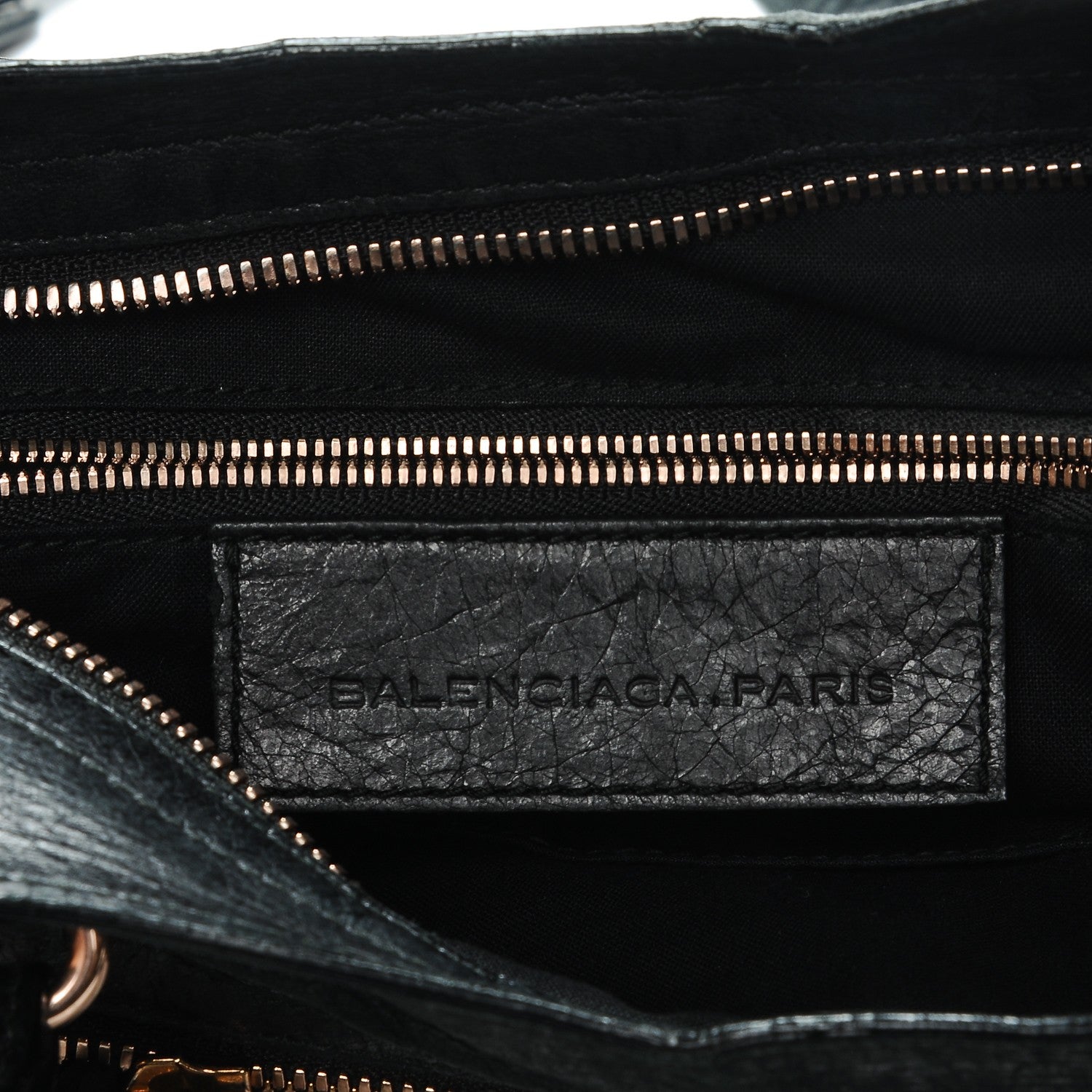 Balenciaga Agneau Giant 12 Rose Gold Hardware Town Black 6 of 15