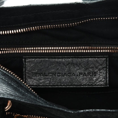 Balenciaga Agneau Giant 12 Rose Gold Hardware Town Black 6 of 15
