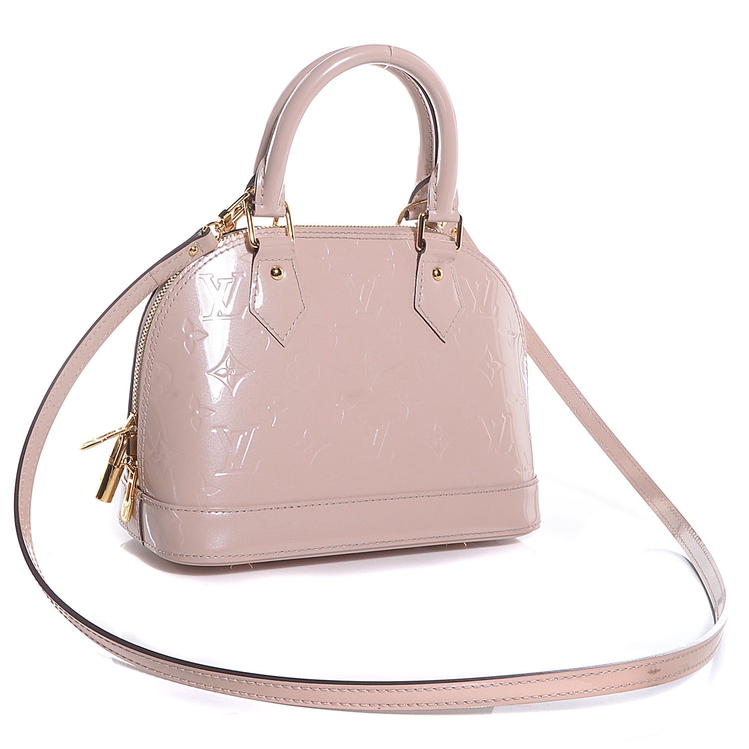 Louis Vuitton Vernis Alma BB Rose Angelique 3 of 7