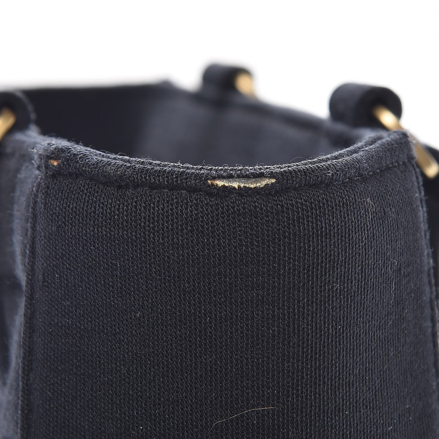 Jersey Chocolate Bar Quilted Small Tote Black