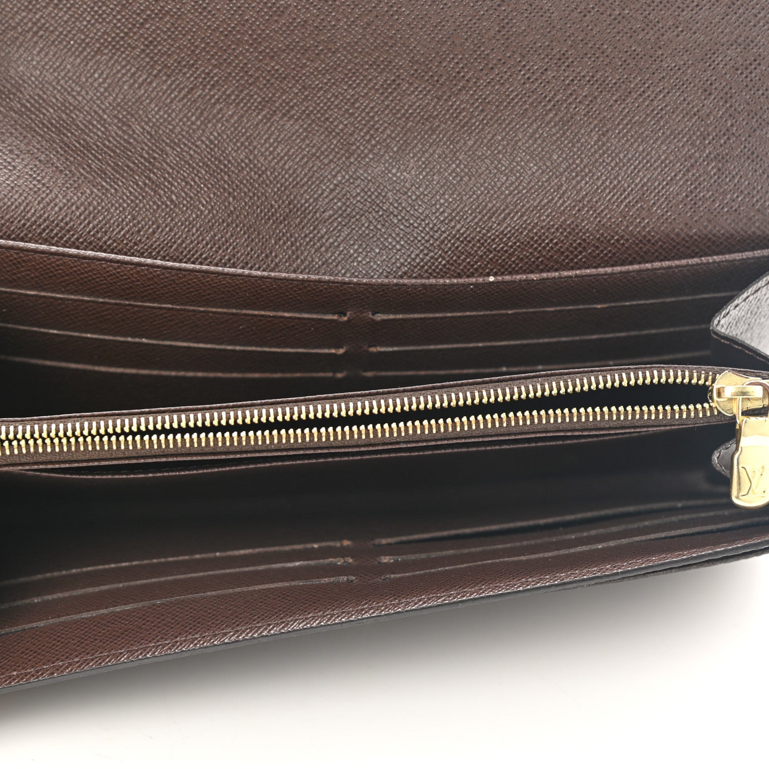 Louis Vuitton Damier Ebene Sarah Wallet NM 4 of 5