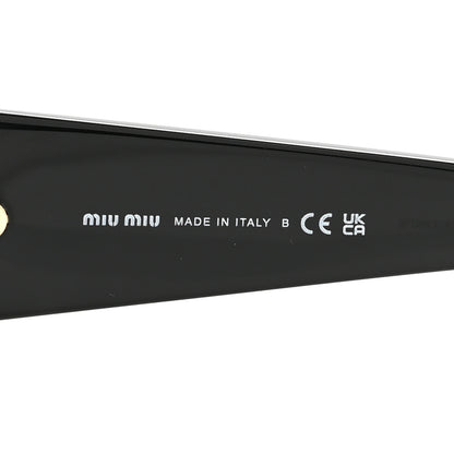 Miu Miu Acetate Cat Eye Sunglasses SMU 06Y Black Ardesia 5 of 9