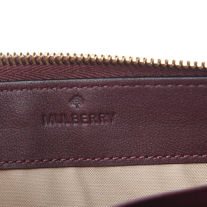 Mulberry Silky Calf Cara Delevigne Zip Around Long Wallet Oxblood 6 of 9