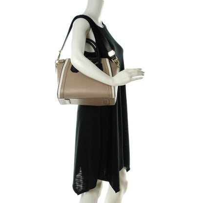 Givenchy Calfskin Small Tri-Color Antigona Beige Black White 2 of 7